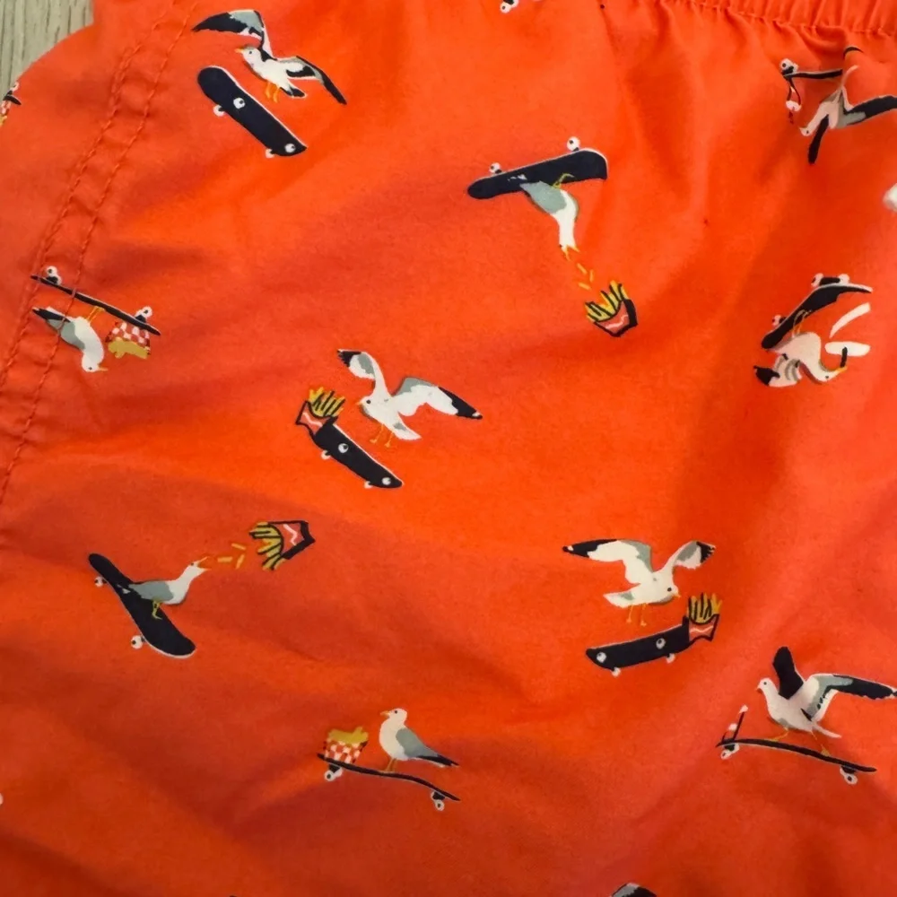Old Navy seagull Swim Trunks Classic Style